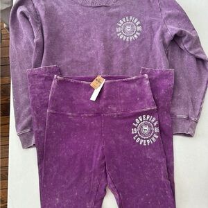 Victoria's Secret Purple Leggings